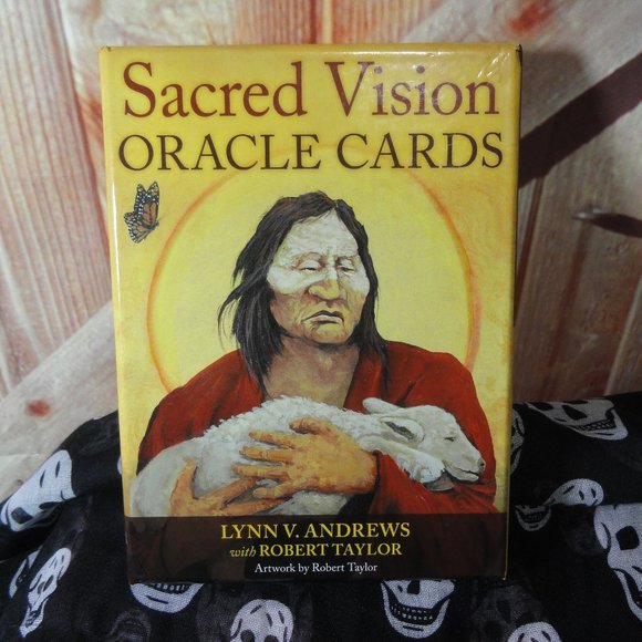 LynnV. Andrews Other - Sacred Vision Oracle Cards 29 cards w/Booklet~hard box, never used